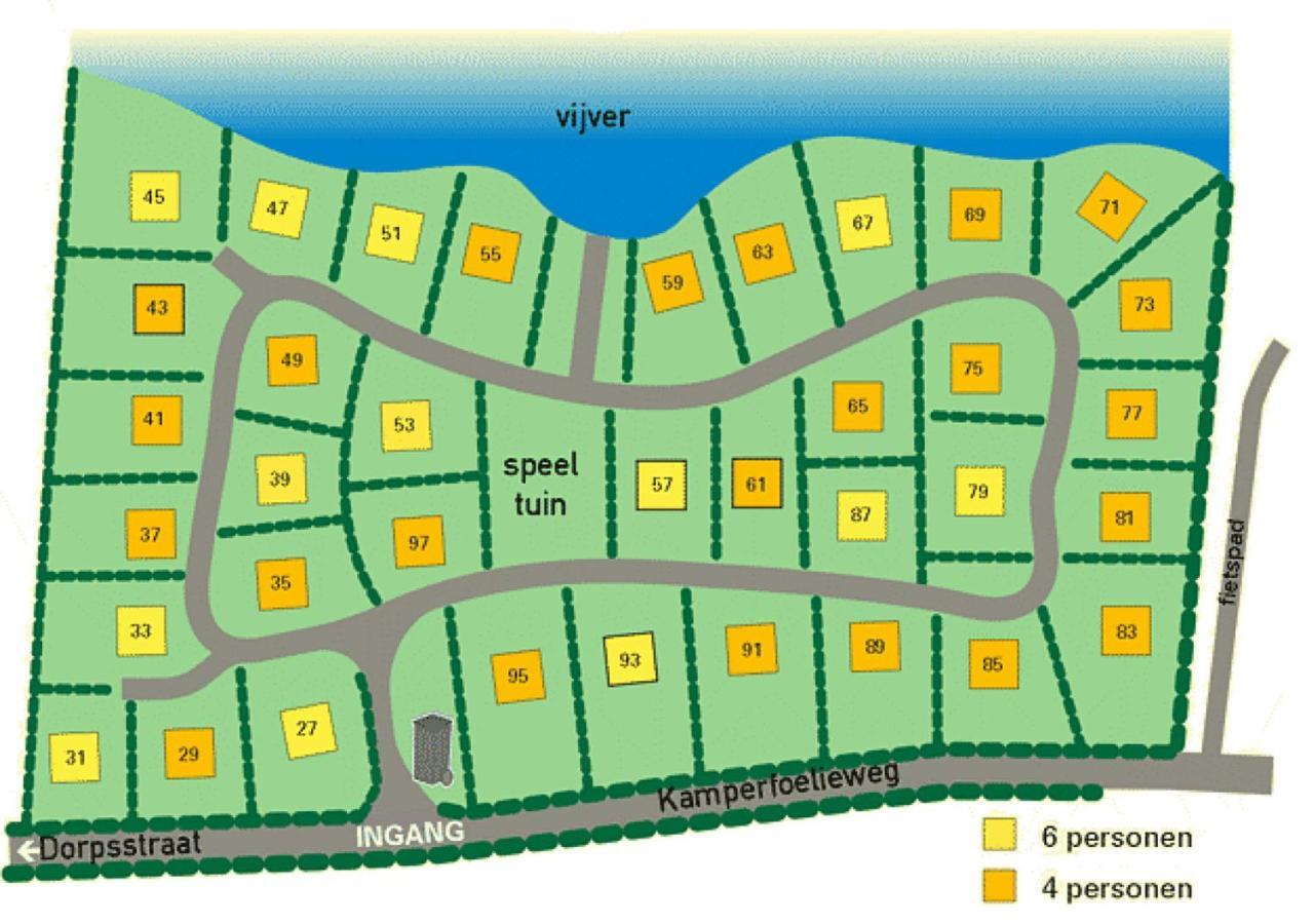 Villapark Kamperfoelie 63 De Koog  Exteriér fotografie